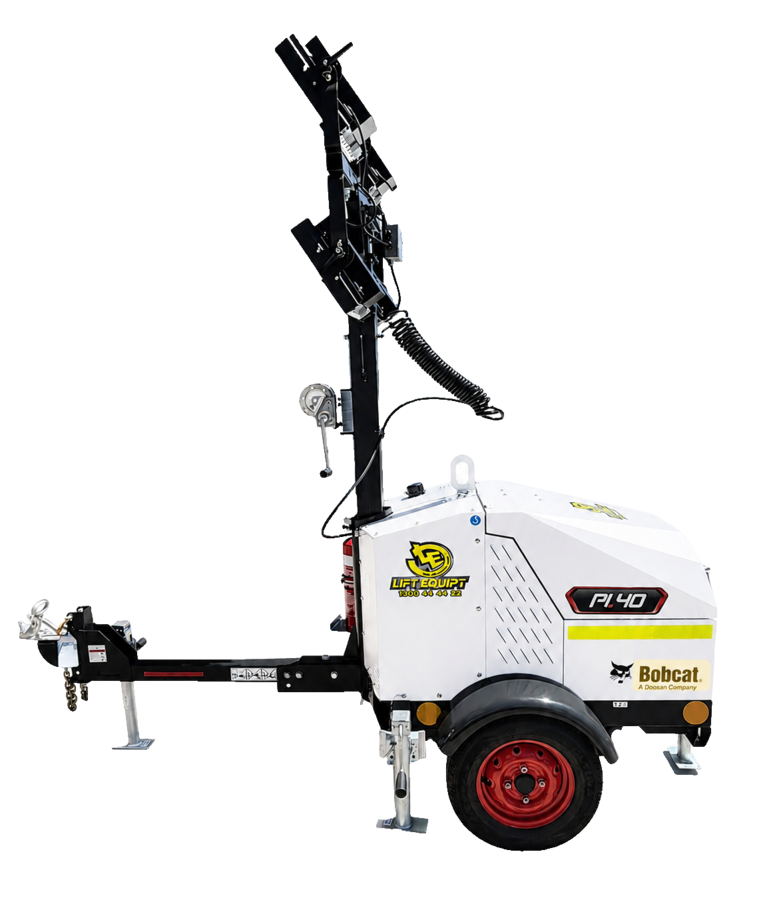 PL40 Lighting Tower - Lightweight & Construction Ready